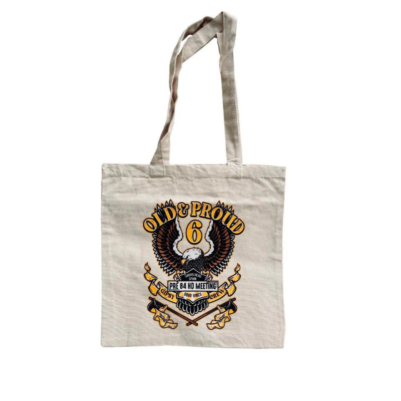 Bolsa ecológica Gris -  Old & Proud 6